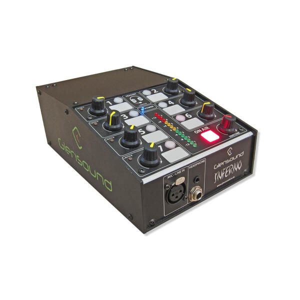 Glensound INFERNO Single Commentator&#39;s Box For Dante Audio