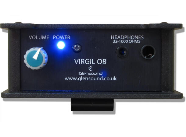 Glensound VirgilOB Hodetelefonforsterker POE Dante linje / Hodetelefon amp 