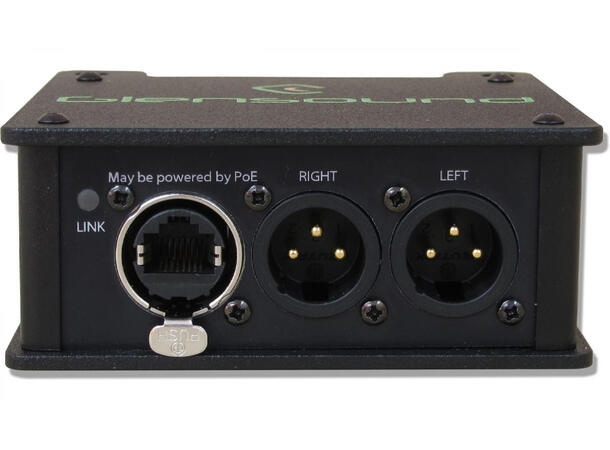 Glensound VirgilOB Hodetelefonforsterker POE Dante linje / Hodetelefon amp 