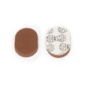 Hide-a-mic Foam-o-pad Brown 16 multipurpose foam pads, brown