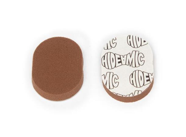 Hide-a-mic Foam-o-pad Brown 16 multipurpose foam pads, brown 