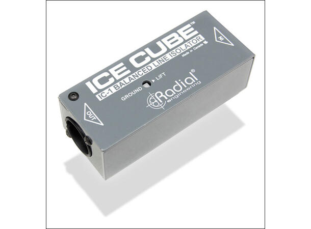 RADIAL ICE CUBE IC-1 Balanced Line Isolator and Hum Eliminato