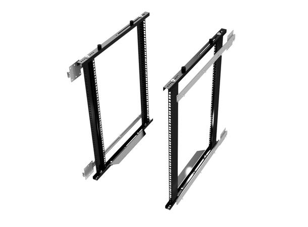 Rufo PTS Easylock Rack 16U m/ hjulbrems 