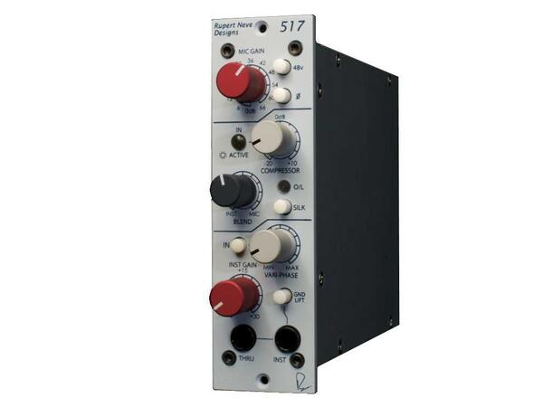 Rupert Neve 517 Micpre/DI/comp 500 Serie Micpre, DI, Compressor 