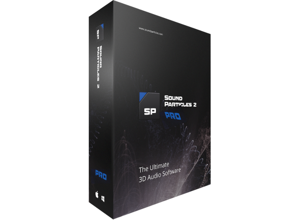 Sound Particles2 Perpetual PRO immersive audio software Post/3D 