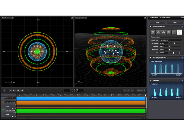 Sound Particles2 Perpetual PRO immersive audio software Post/3D 