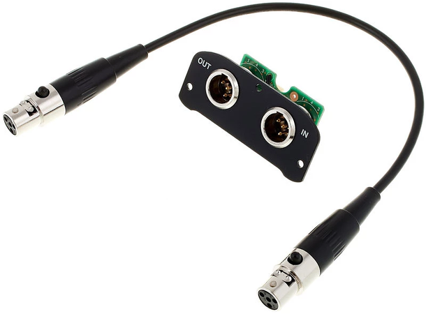 TASCAM AK-DR10CH Jack adapter for Shure microphones 