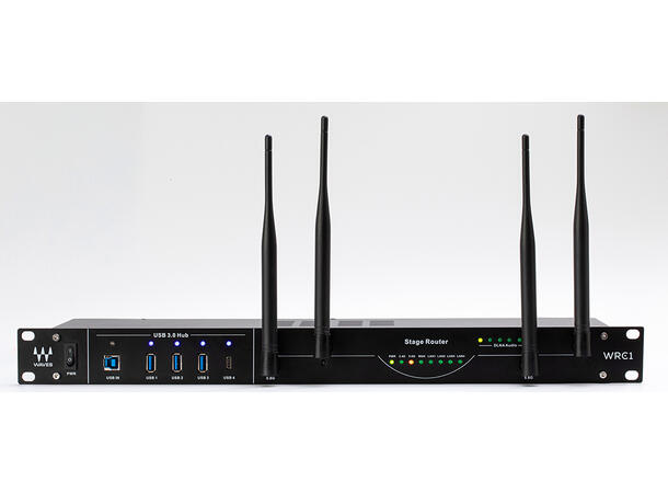 Waves Live WRC-1  V2 WiFi Stage Router advanced rack-mountable wireless router 