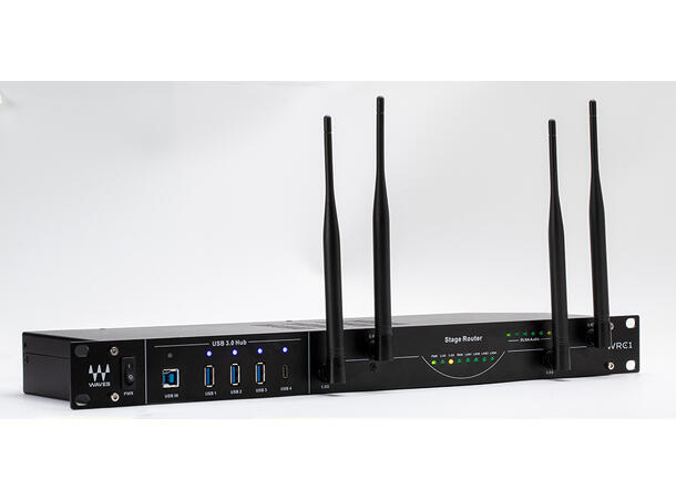Waves Live WRC-1  V2 WiFi Stage Router advanced rack-mountable wireless router