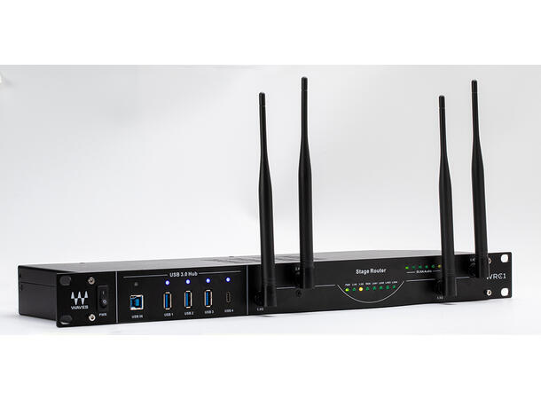 Waves Live WRC-1  V2 WiFi Stage Router advanced rack-mountable wireless router 