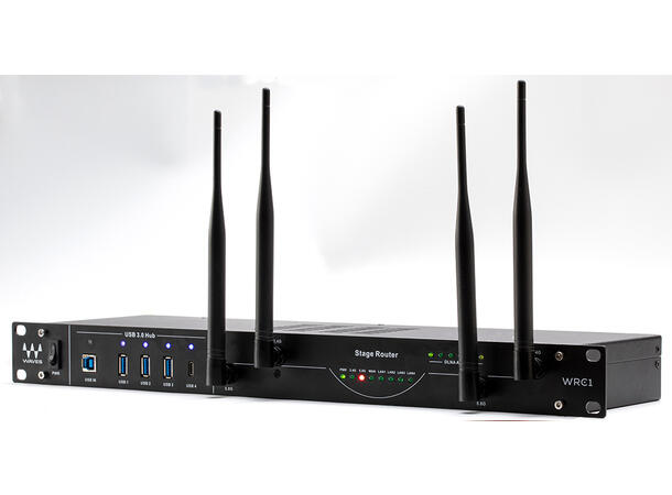 Waves Live WRC-1  V2 WiFi Stage Router advanced rack-mountable wireless router