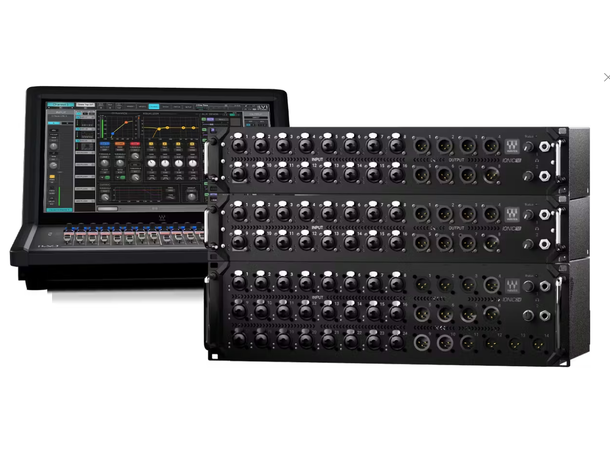 Waves Live eMotion LV1 Classic 64 stereo channels 44 buses 16 preamps 