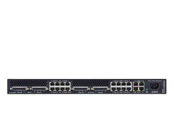 Wheatstone AURA8IP-prosessor Blade IO Eight-channel DSP-basedprocessor AES67 