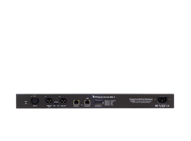 Wheatstone MG-1 Radio mikrofon prosessor DSP-based voice processor 