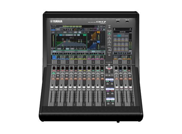 YAMAHA DM7 Compact Digital Mikser DANTE 72 kanaler, 12+4 Fade, 144 IO Dante 