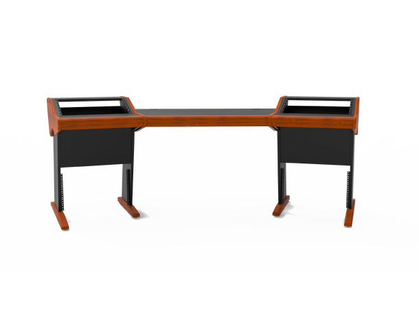 Zaor ONDA II angeled Cherry Producer desk, 4 x 6 RU, angeled 