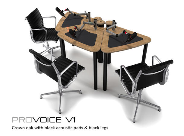 AKA Design PROVOICE V1 (Triple) Oak and Black 