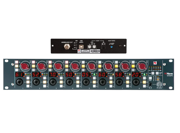 AMS NEVE 1073OPX bundle med USB/Adat Micpre 8 ch  remote styring