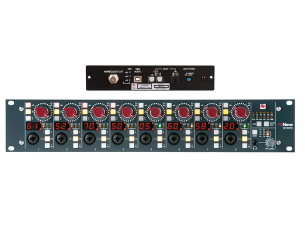AMS NEVE 1073OPX bundle med USB/Adat Micpre 8 ch  remote styring 