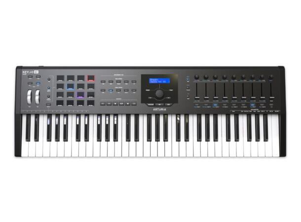 ARTURIA KEYLAB MKII 61 - BLACK ARTURIA Keylab-mkII-61 Black USB Control