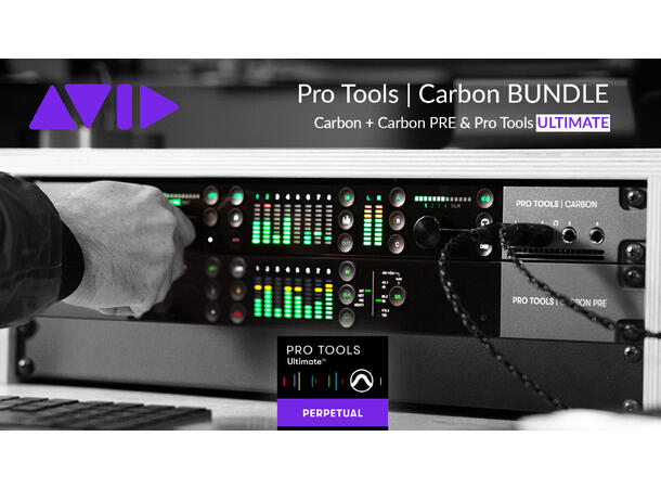 AVID CARBON & CARBON PRE Studio Bundle Pro Tools HDX "Zero Latency" 16x Mic Pre