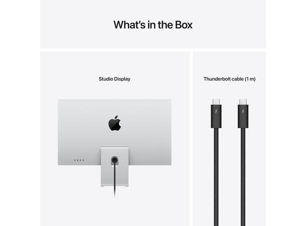 Apple Studio Display Avansert 27-tommers 5K Retina-skjerm 
