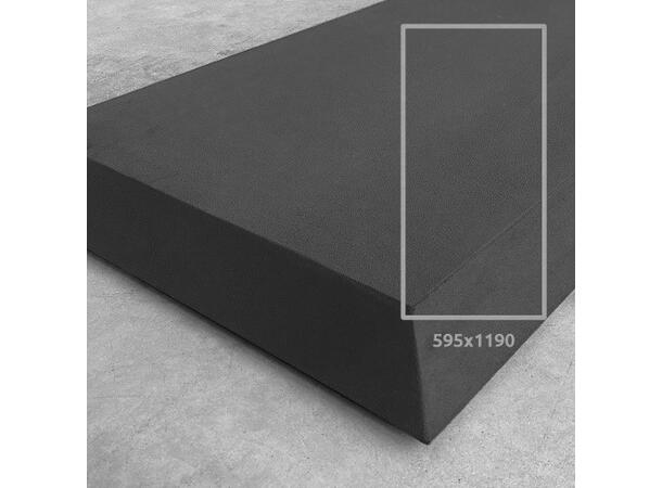 Artnovion Flat Tox RCT - Absorbent Grå/a Anthracitegrå, Pakke 4 stk - 120x60x6 cm 