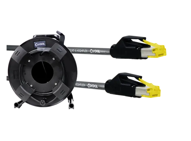 CSE 50 HH-SD 5e PUR på trommel 50m. CAT 5e RJ45 