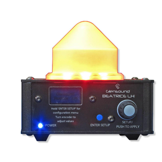 Glensound Beatrice LH4 Visual Indicator Visual Indicator Dante Network Intercom