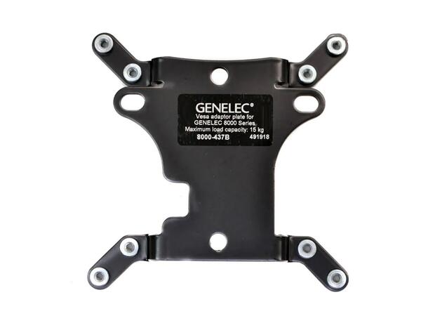 K&M 24465 Vesa adapter, black Vesa adapterpanel høyttalerstativ 