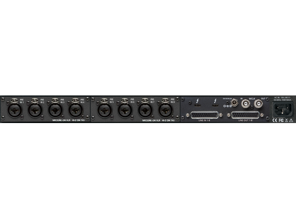Lynx Aurora(n) 8pre TB3 ThunderBolt 8-ch 24-bit/192 kHz Analog 8 I/O, Custom 