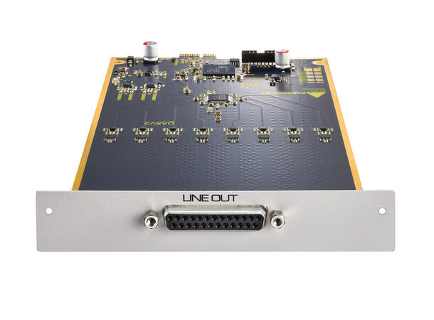 Merging card DA DA8V3S 8 ch Line out V3 Line Output D/A modul up to 192kHz 