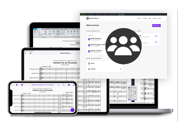 Sibelius ULTIMATE TEAM 1-års Leie EDU RW Renewal LICENSE -- Education Pricing 
