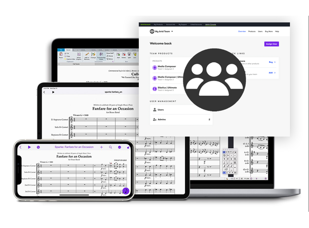 Sibelius Ultimate TEAM 1-år EDU RENEWAL Renew existing Team license subscription 