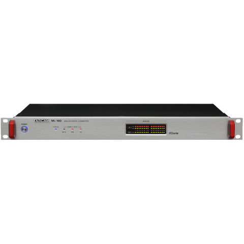 TASCAM ML-16D ADDA konverter 16-in/16-out Analog-to-Dante Converter