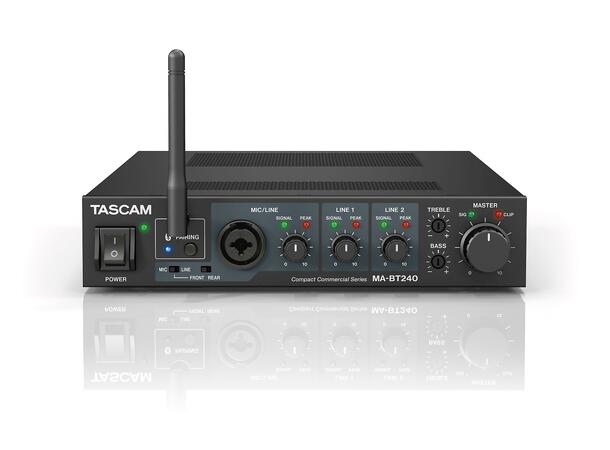 Tascam MA-BT240 240-Watt Mixing Amplifier 