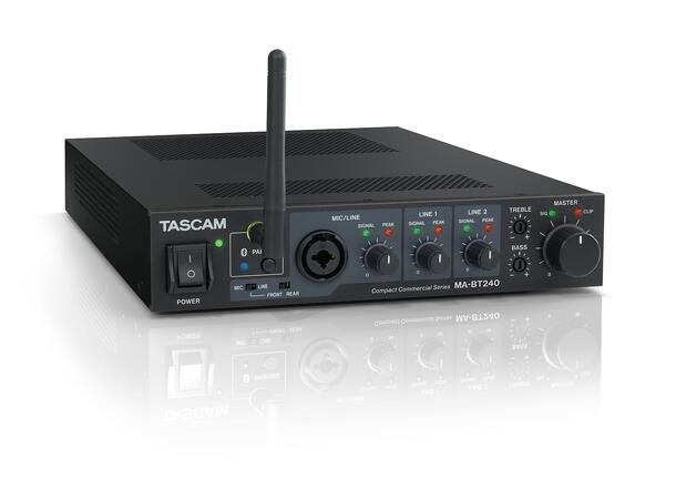 Tascam MA-BT240 240-Watt Mixing Amplifier 