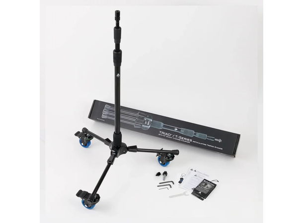 Triad-Orbit T3C Tall Tripod Stand with casters 