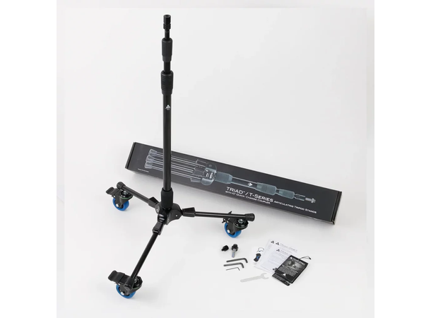 Triad-Orbit T3C Tall Tripod Stand with casters