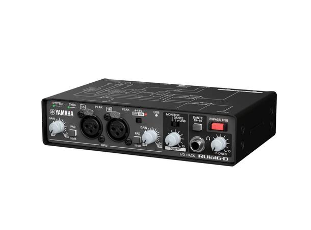 Yamaha RUIO16-D Audiointerface Dante, USB, analog / VST Rack Pro 