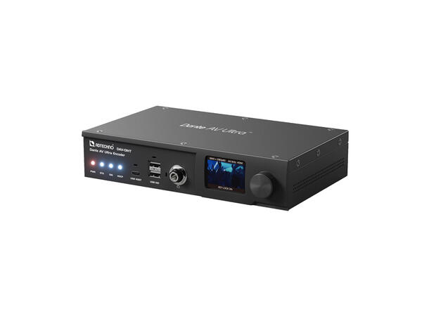ADTECHNO DAV-01HT Dante AV Ultra Encoder USB-C and HDMI input, IPS screen 