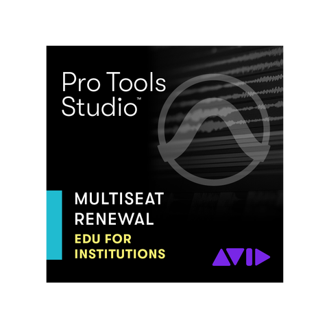 AVID Pro Tools STUDIO Multi-lisens RENEW 1x Multiseat RENEWAL lisens EDU SKOLE