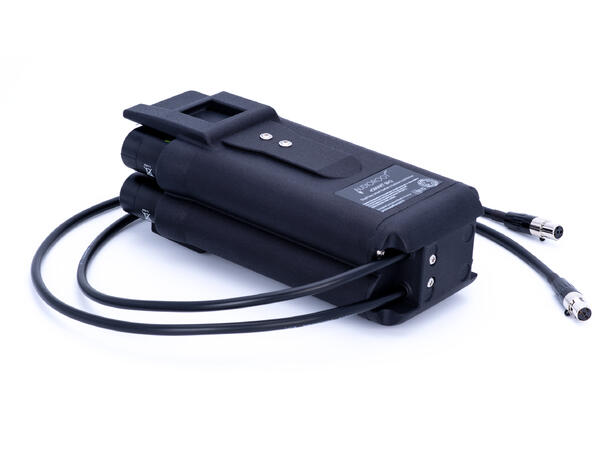 Audioroot eSMART BH2-D-X Dual battery holder 2 x 60cm XLR4F 
