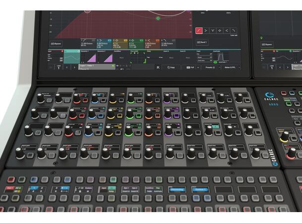 Calrec Argo S Broadcast mikser 36 fadere - 1x custom panelrekke 