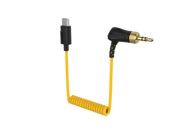 Deity C21 3.5 Locking TRS to USB-C Timecode/audio Cable 
