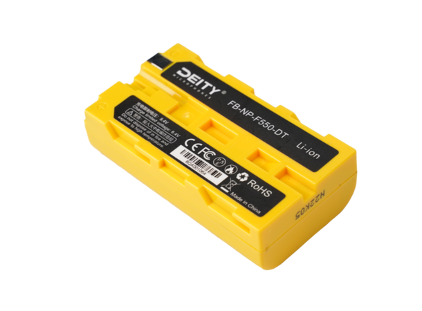 Deity FB-NP-F550-DT Rechargeable Battery (TC-SL1) 