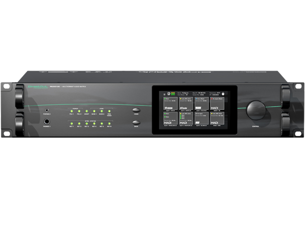 Direct Out PRODIGY.MX ESSENTIAL Modulær DSP matrise 1664 i /1668 o 