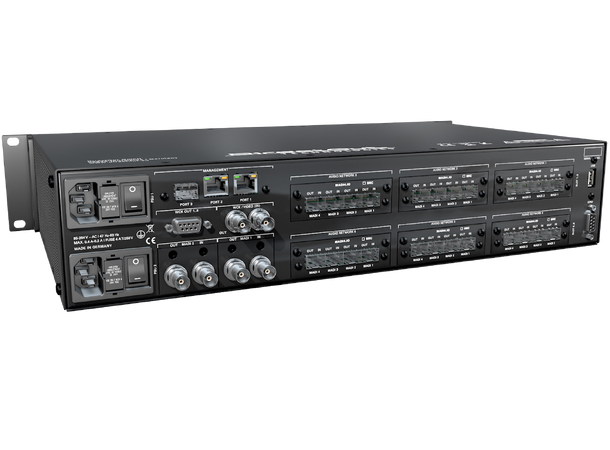 Direct Out PRODIGY.MX ESSENTIAL Modulær DSP matrise 1664 i /1668 o 