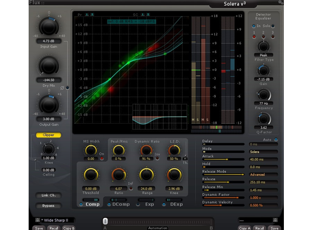 Flux Solera V3 dynamic processor Flux Solera V3 dynamic processor 