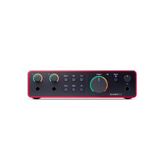 Focusrite Scarlett 2i2 Gen4 USB-lydkort, 2 inn/2 ut